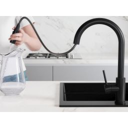 Primagran bateria kuchenna stojąca czarna P#BW9010-KC