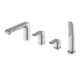 Ravak Flat bateria wannowo-prysznicowa nawannowa chrom X070120