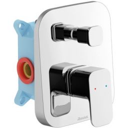 Ravak 10° Free bateria wannowo-prysznicowa podtynkowa chrom X070136