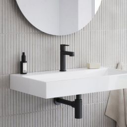 Ravak Puri bateria umywalkowa stojąca czarna X070181