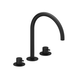 Ravak Espirit bateria umywalkowa stojąca czarna X070275