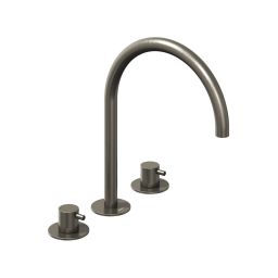 Ravak Espirit bateria umywalkowa stojąca grafit X070312