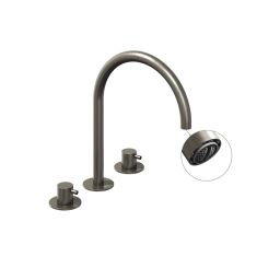 Ravak Espirit bateria umywalkowa stojąca grafit X070312