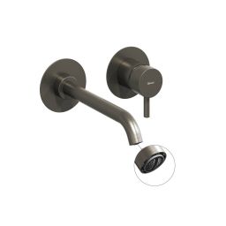 Ravak Espirit bateria umywalkowa podtynkowa grafit X070315