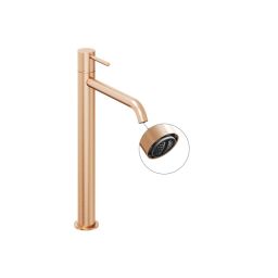 Ravak Espirit bateria umywalkowa stojąca różowe złoto szczotkowane X070348