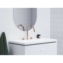 Ravak Espirit bateria umywalkowa stojąca złota X070349