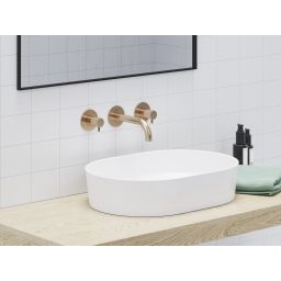 Ravak Espirit bateria umywalkowa podtynkowa złota X070350