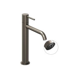 Ravak Espirit bateria umywalkowa stojąca grafit szczotkowany X070391