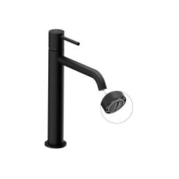 Ravak Espirit bateria umywalkowa stojąca czarny mat X070392