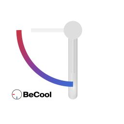 Ravak Espirit bateria umywalkowa stojąca BeCool biała X070405