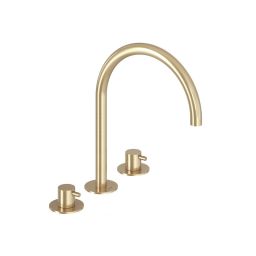 Ravak Espirit bateria umywalkowa stojąca złota X070599