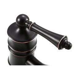 Rea Vintage Old Black bateria umywalkowa stojąca czarna REA-B0226