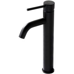 Rea Lungo bateria umywalkowa stojąca czarny mat REA-B4103