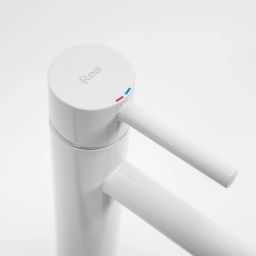 Rea Lungo bateria umywalkowa stojąca biała REA-B4401