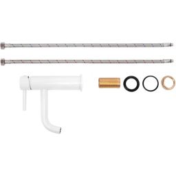 Rea Lungo bateria umywalkowa stojąca biała REA-B4401