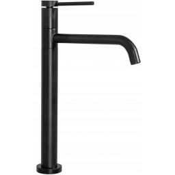 Rea Lugano bateria umywalkowa stojąca czarna REA-B5001