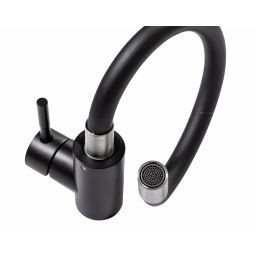 Rea Clever bateria kuchenna stojąca chrom/czarny REA-B5698