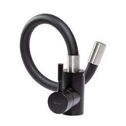 Rea Clever bateria kuchenna stojąca chrom/czarny REA-B5698