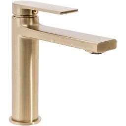 Rea Verso bateria umywalkowa stojąca złota REA-B6555