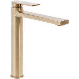 Rea Verso bateria umywalkowa stojąca złota REA-B6564