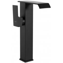 Rea Kent bateria umywalkowa stojąca czarna REA-B8012