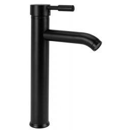 Rea Graf Black bateria umywalkowa stojąca czarna REA-B8665