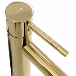 Rea Tess bateria umywalkowa stojąca wysoka jasnozłoty REA-B8803
