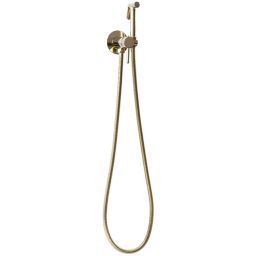 Rea Loop Light Gold bateria bidetowa podtynkowa złoty połysk REA-B8979