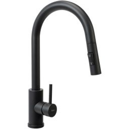 Rea Fresh bateria kuchenna stojąca czarna REA-B9147