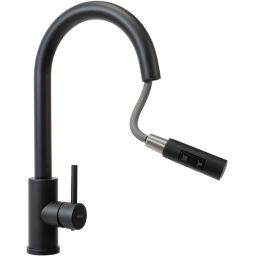 Rea Fresh bateria kuchenna stojąca czarna REA-B9147