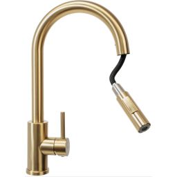 Rea Fresh bateria kuchenna stojąca złoto/stare złoto REA-B9148