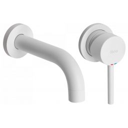 Rea Lungo bateria umywalkowa podtynkowa biała REA-B9559