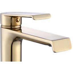 Rea Hass bateria umywalkowa stojąca złota REA-B9971