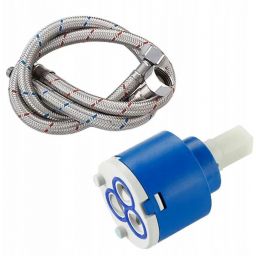 Rea Storm bateria umywalkowa stojąca złota REA-B9981