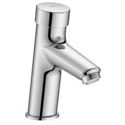 Roca Fluent zawór umywalkowy stojący czasowy na wodę zmieszaną chrom A5A4A24C00