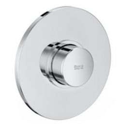 Roca Fluent bateria pisuarowa czasowa podtynkowa ECO chrom A5A9C24C00