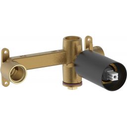 Roca Ona element podtynkowy do baterii czarny mat A5E3501NB0