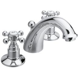 Sapho Antea bateria umywalkowa stojąca 3-otworowa chrom 3021