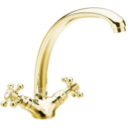 Sapho Antea bateria kuchenna stojąca złoty błyszczący 3115