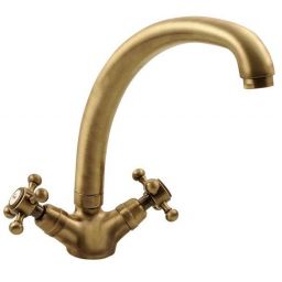 Sapho Antea bateria kuchenna stojąca brąz 3116