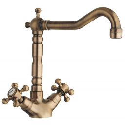 Sapho Antea bateria kuchenna stojąca brąz 3126