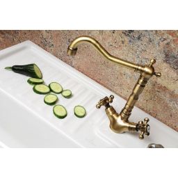 Sapho Antea bateria kuchenna stojąca brąz 3126