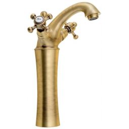 Sapho Antea bateria umywalkowa stojąca wysoka brąz 3176L