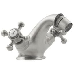 Sapho Antea bateria bidetowa stojąca nikiel szczotkowany 3188