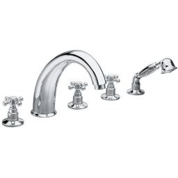 Sapho Antea bateria wannowo-prysznicowa 5-otworowa chrom 3311