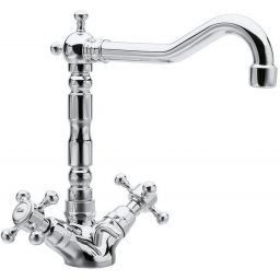 Sapho Antea bateria umywalkowa stojąca chrom 3371