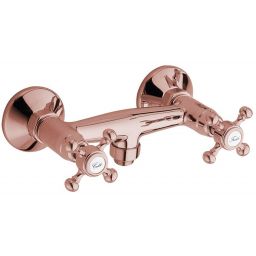 Sapho Antea bateria prysznicowa ścienna różowe złoto 3867