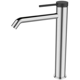 Sea-Horse Ove Black bateria umywalkowa stojąca chrom BJV304/1-SB1