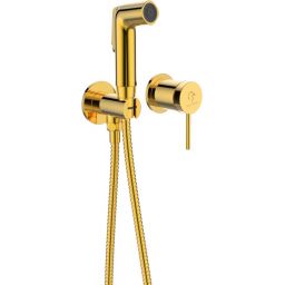 Sea-Horse Ove Gold Stick bateria bidetowa z zestawem prysznicowym podtynkowa złota BJV308/1G-SG2
