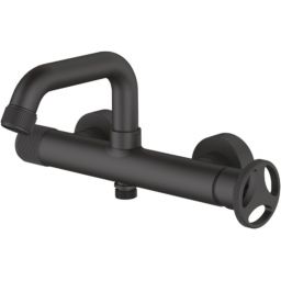 Sea-Horse Loftea Black bateria wannowo-prysznicowa ścienna czarny mat BJV403B